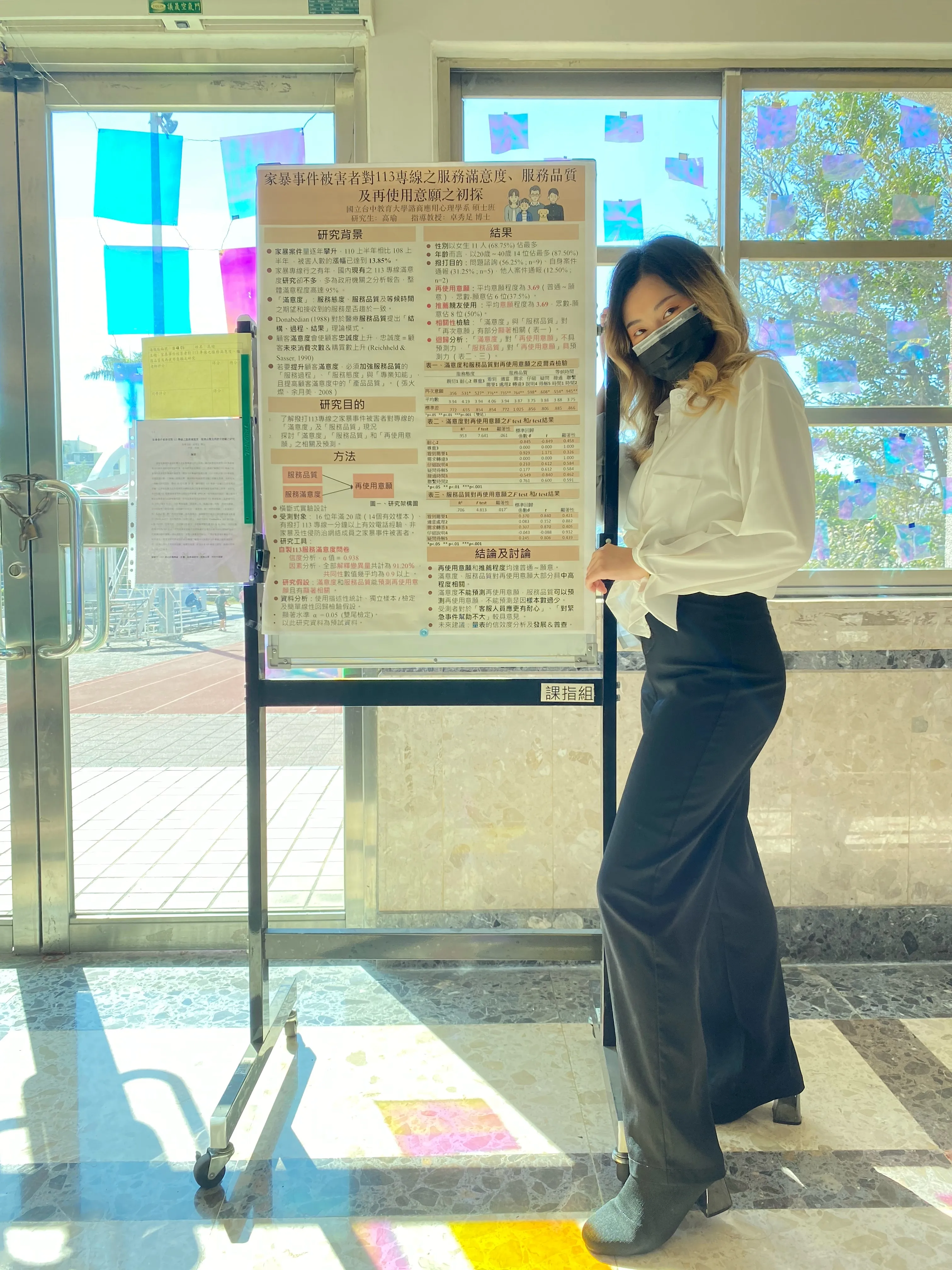 碩士班-110學年度社會科學研究法成果發表會 第6張